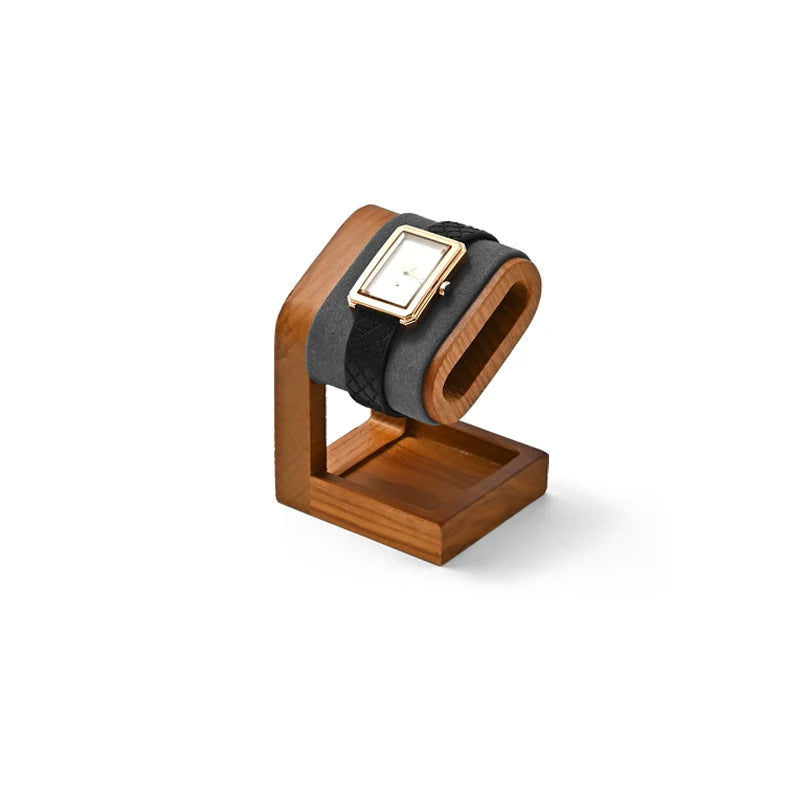 Wooden Jewelry Organizer Bracelet Watch Display Stand Jewelry Storage Holder Watch Rack Watch Display Props for Showcase
