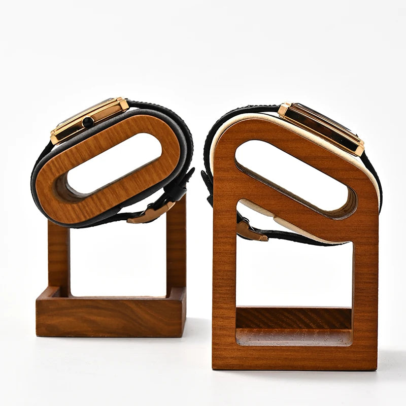 Wooden Jewelry Organizer Bracelet Watch Display Stand Jewelry Storage Holder Watch Rack Watch Display Props for Showcase
