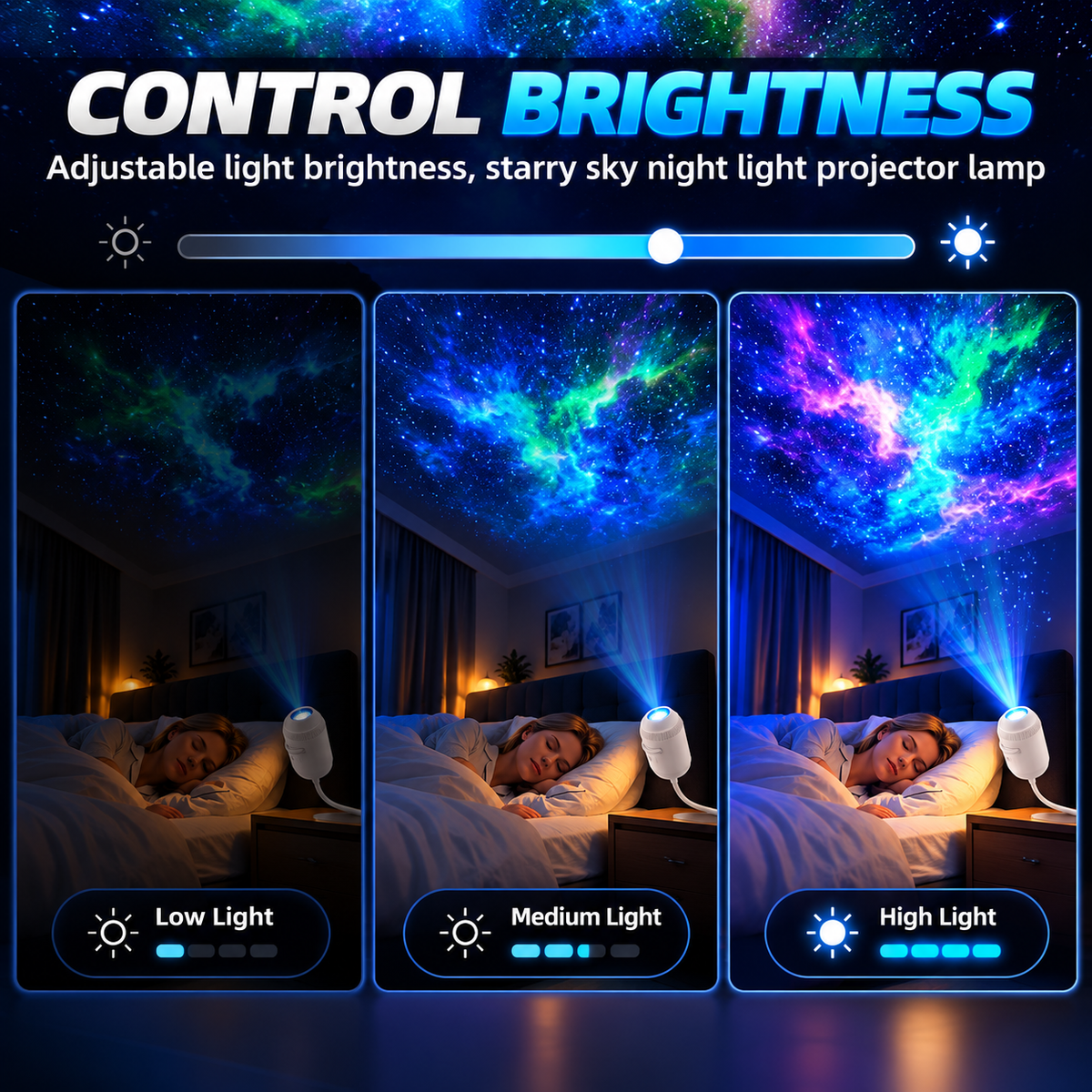 USB Starry Sky Projector Light