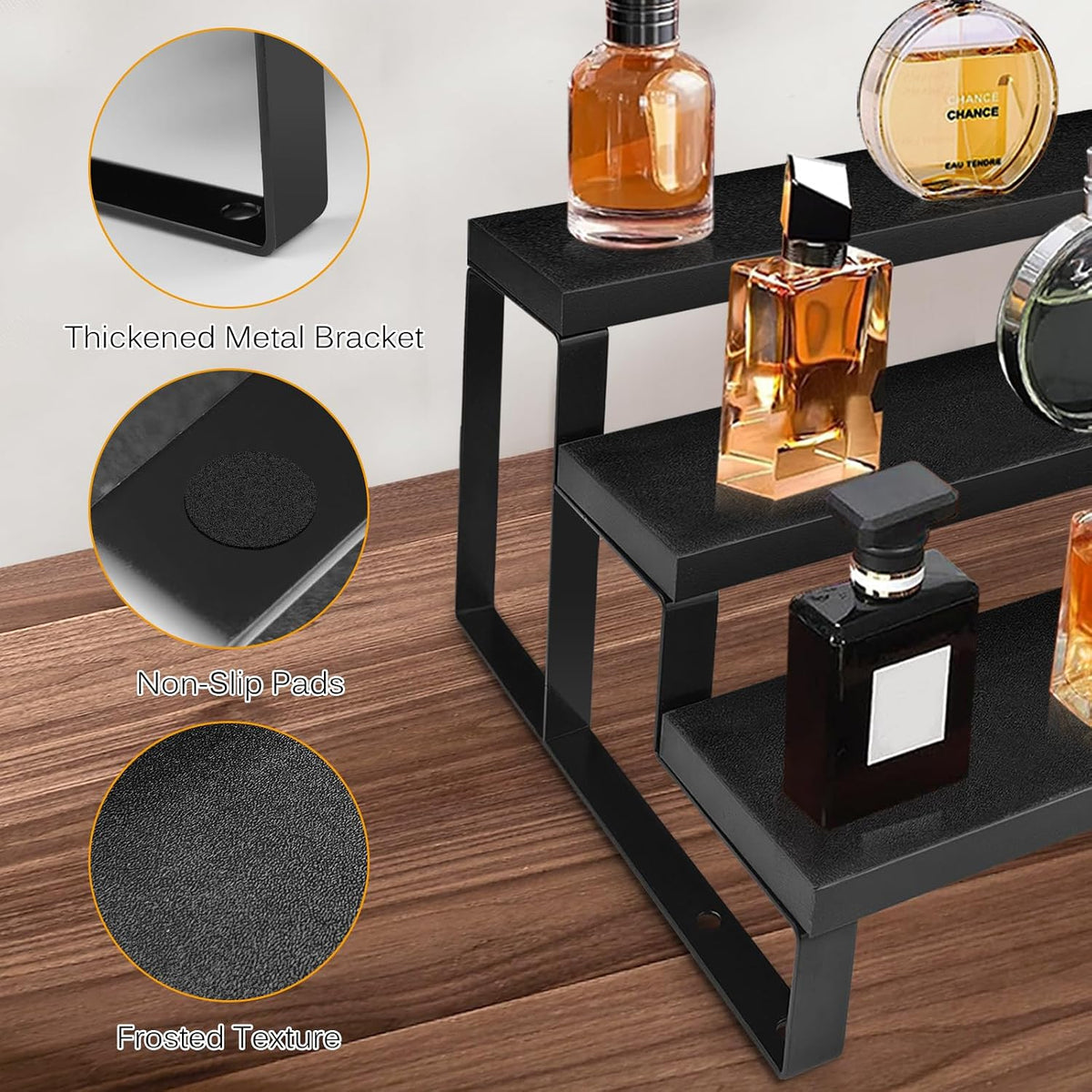3 Tier Cologne Stand for Men
