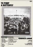Music Album Star Hot ASAP ROCKY KENDRICK LAMAR 80S Retro Rap Poster Hip Hop Posters for Living Room Painting Art Home Wall Decor