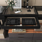 Leather Watch Display Stand T-Bar Showcase Jewelry Display Holder