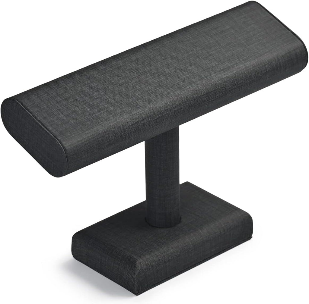 Leather Watch Display Stand T-Bar Showcase Jewelry Display Holder